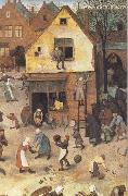 battle between carnival and fast, Pieter Bruegel